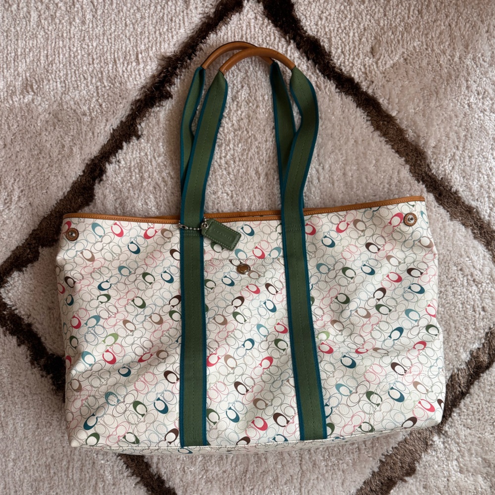 Coach Oversized Tote for the Girl On The Go! 💁🏼‍♀️✈️ 🛍️